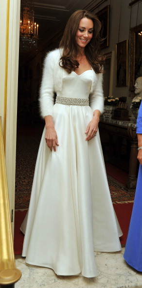 kate middleton dress wedding. Kate Middleton Evening Wedding